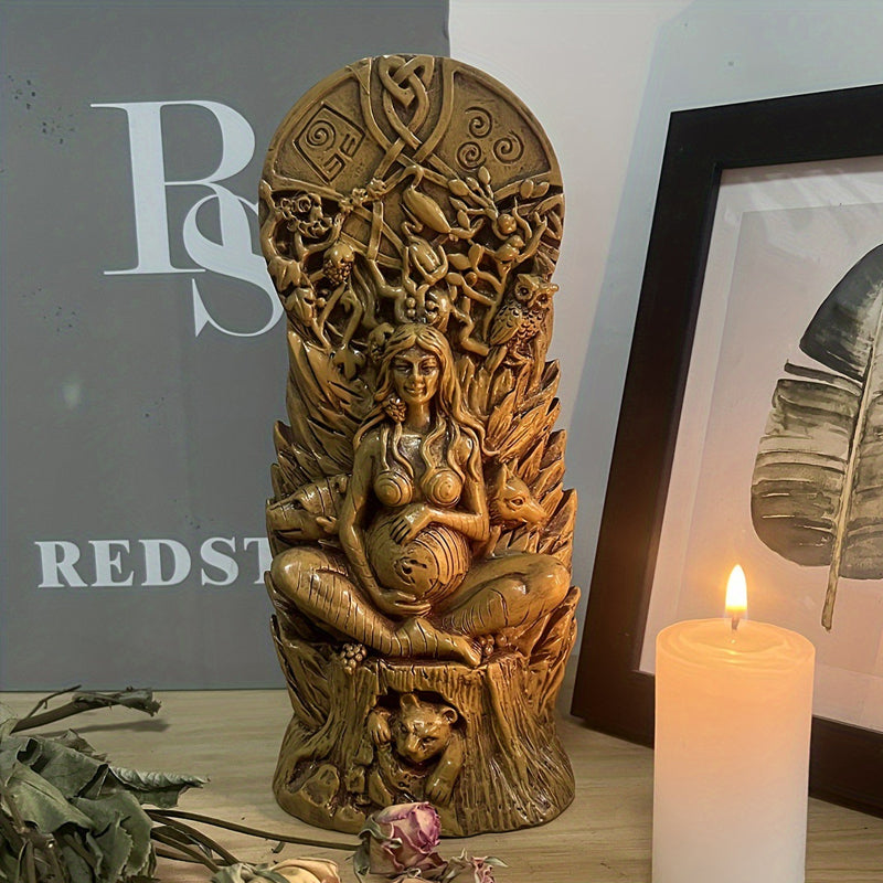 Statue of the goddess Gaia