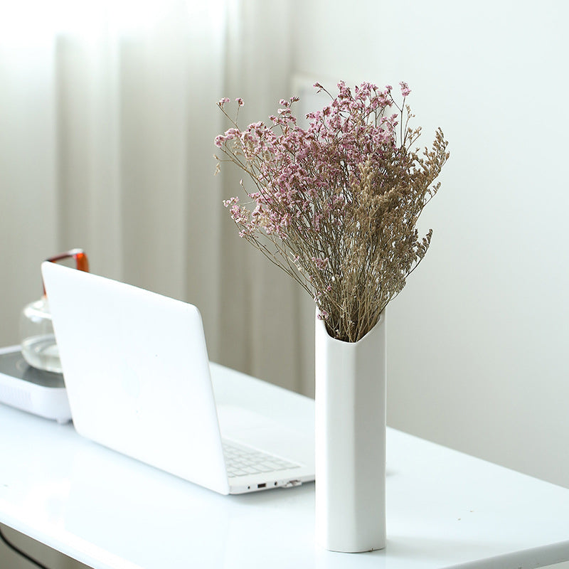 Simple Gypsophila Dry Flower Vase
