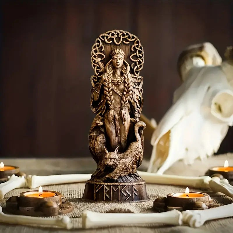 Nordic Gods Series Mythology Statue Home Decorations