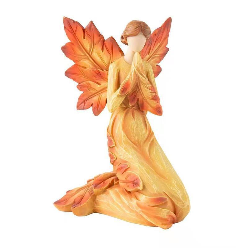 Autumn Angel Resin Ornament