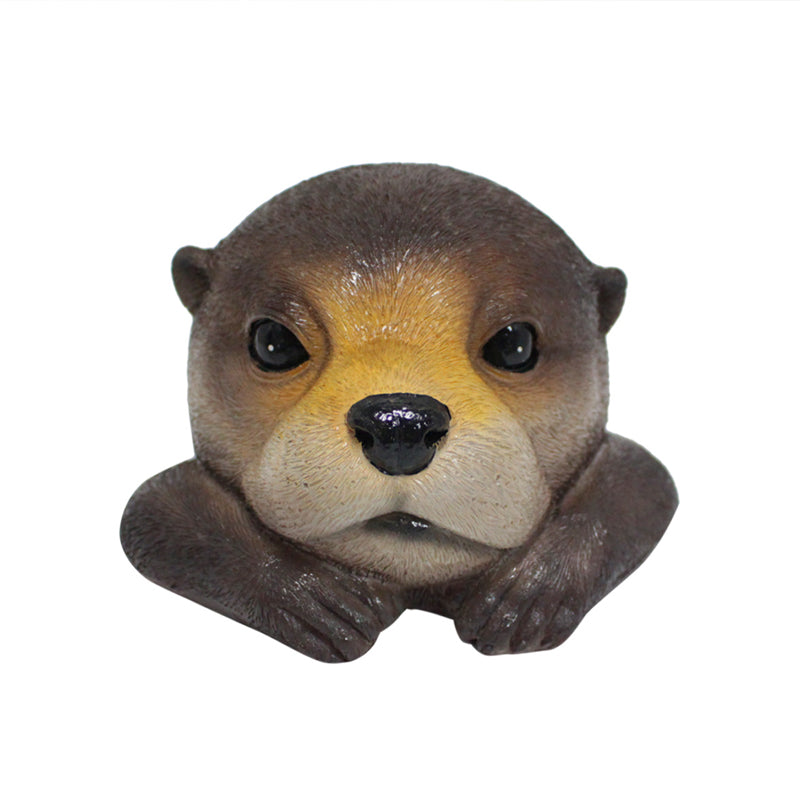 Smart floating otter garden ornaments