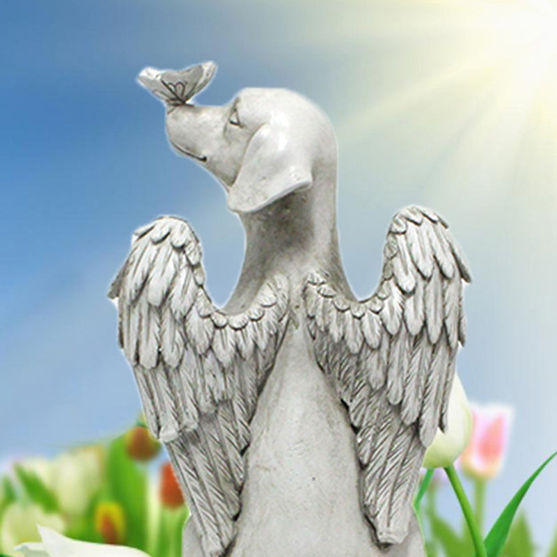 Angel Dog Statue