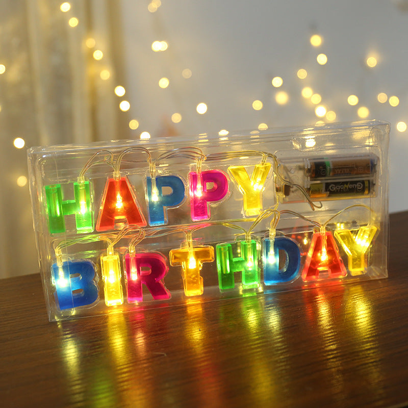 Christmas LED Alphabet Light String