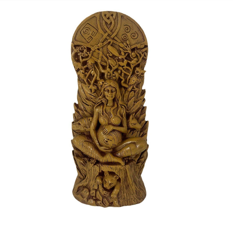 Statue of the goddess Gaia