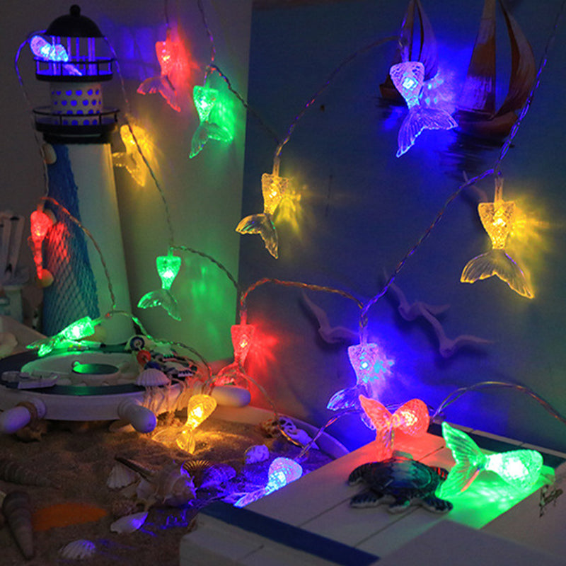 Mermaid LED Solar Fairy Lights