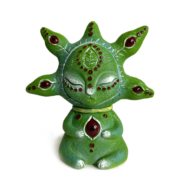 Resin crafts garden funny decorations pastoral statues