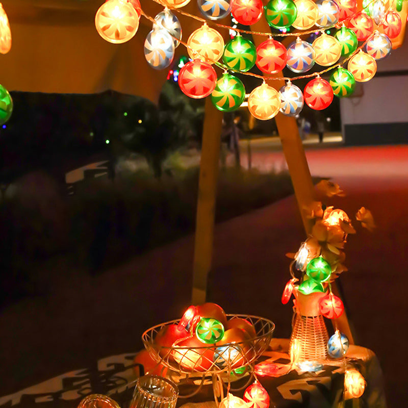 Christmas Halloween atmosphere decoration LED candy light string