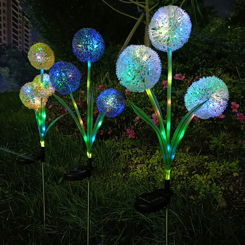 Solar-Powered 3-Head LED Lights
