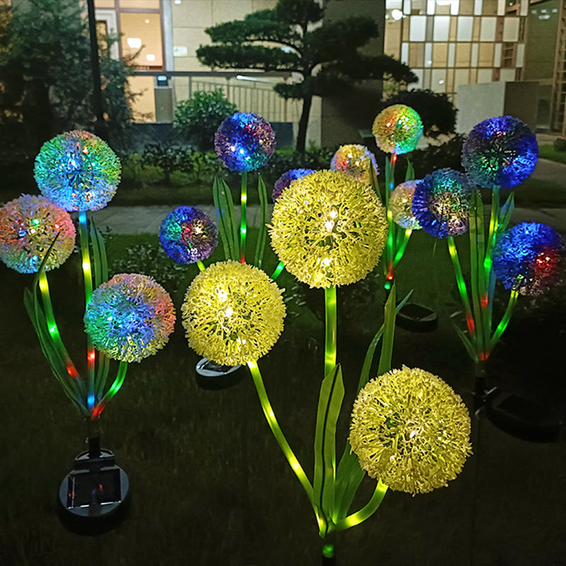 Solar-Powered 3-Head LED Lights
