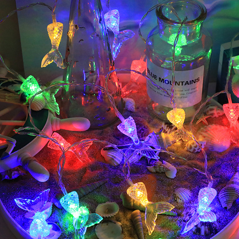 Mermaid LED Solar Fairy Lights