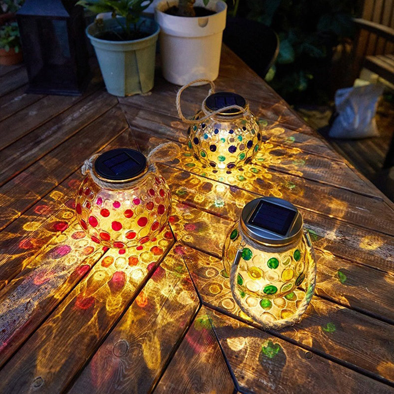 Solar Glass Jar Lights