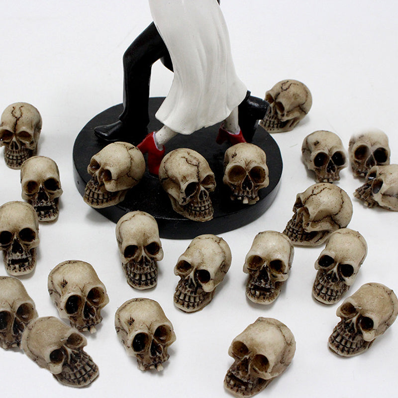 Skull set ornaments