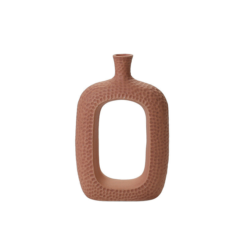 Modern minimalist style ceramic vase