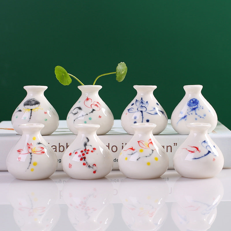 Ceramic Mini Vase Tea Table Decoration Set