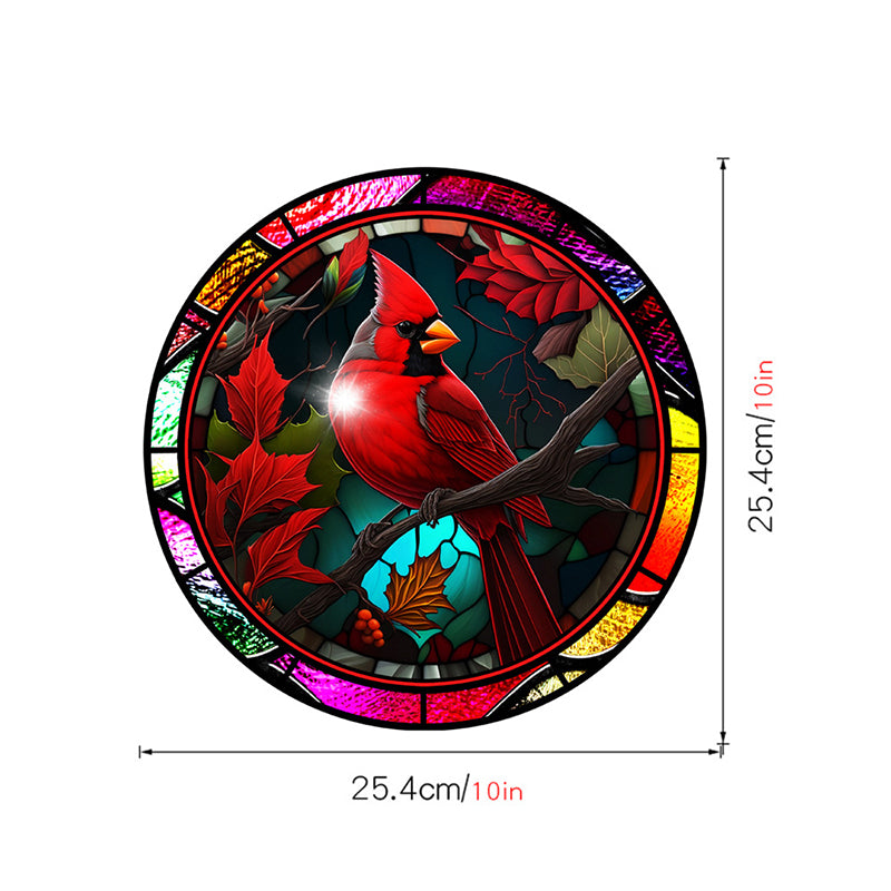 Bird strike warning stickers Colored static glass stickers