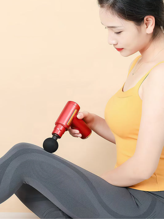 Portable fascia gun muscle relaxation massager -4 colors