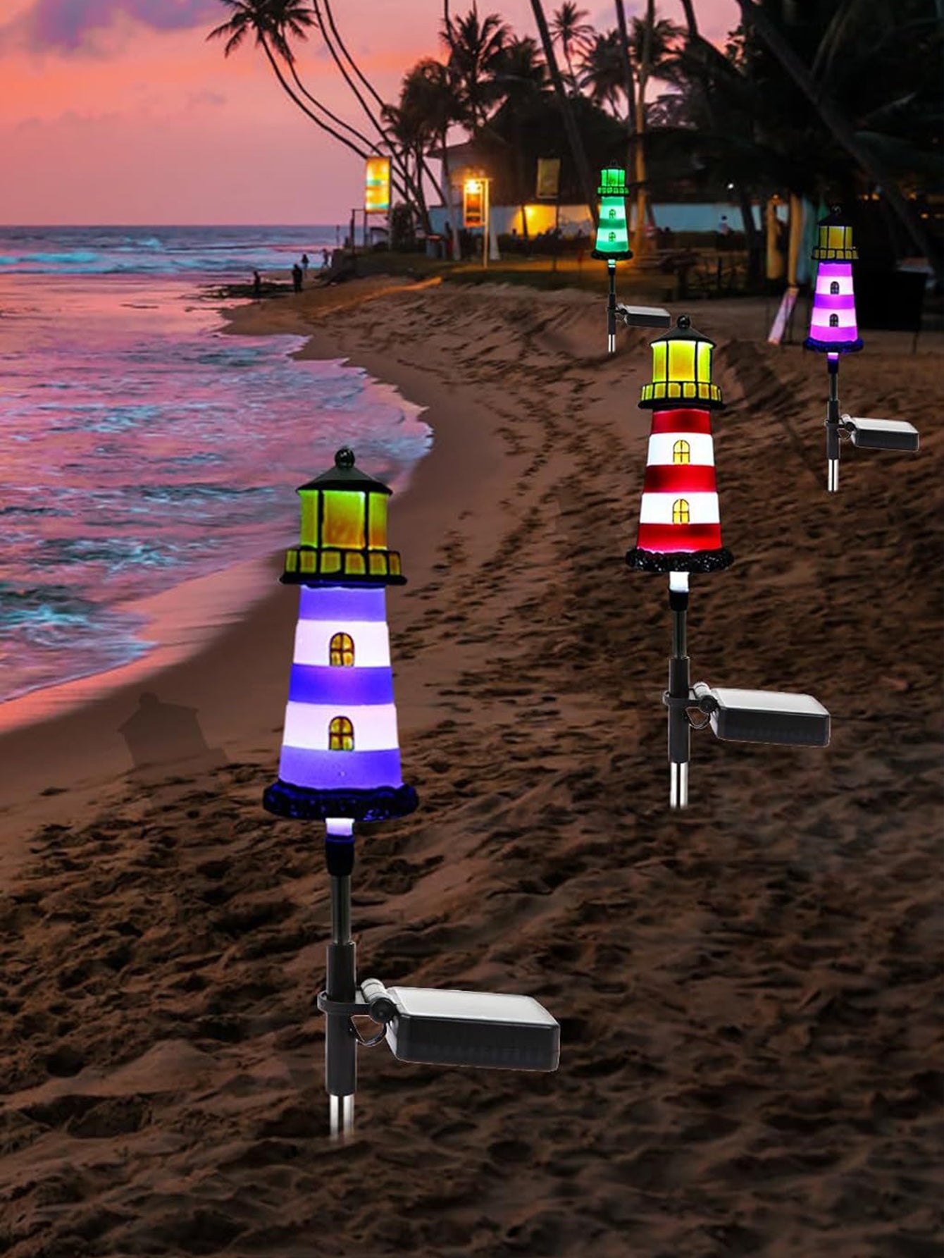 Solar Beacon LED Outdoor Decorative Light