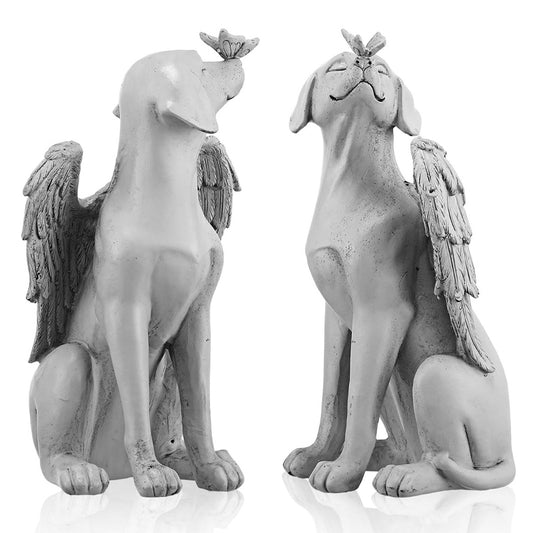 Angel Dog Statue