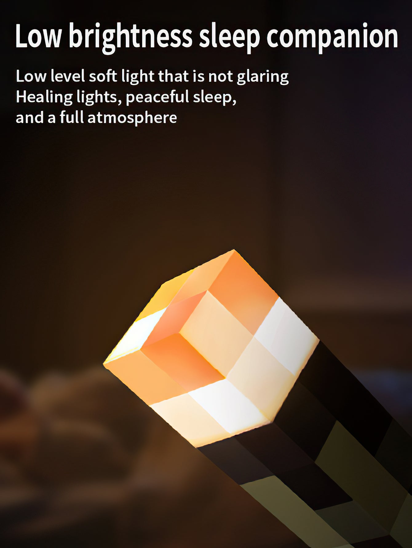 Minecraft peripheral lighting torch torch model gift rechargeable night light