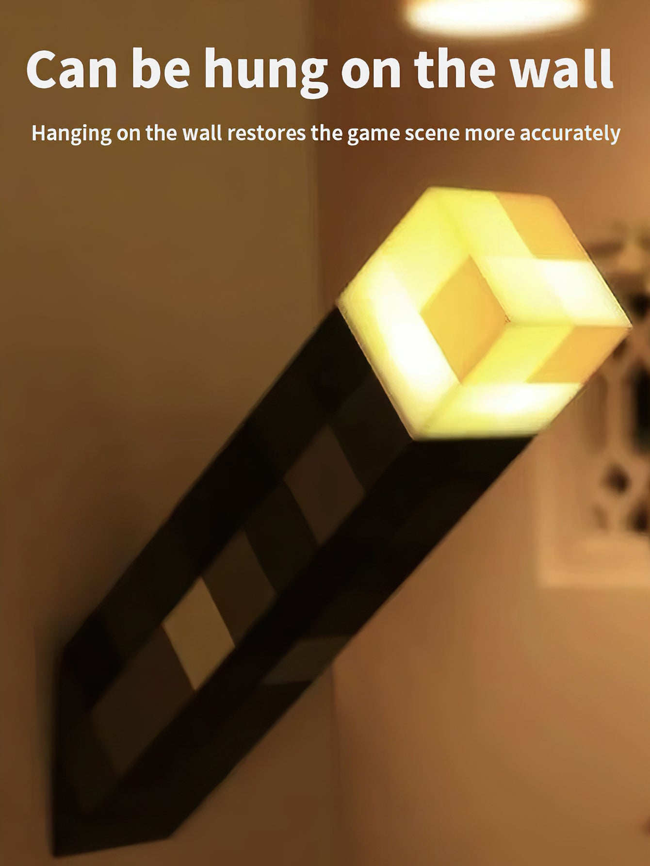 Minecraft peripheral lighting torch torch model gift rechargeable night light