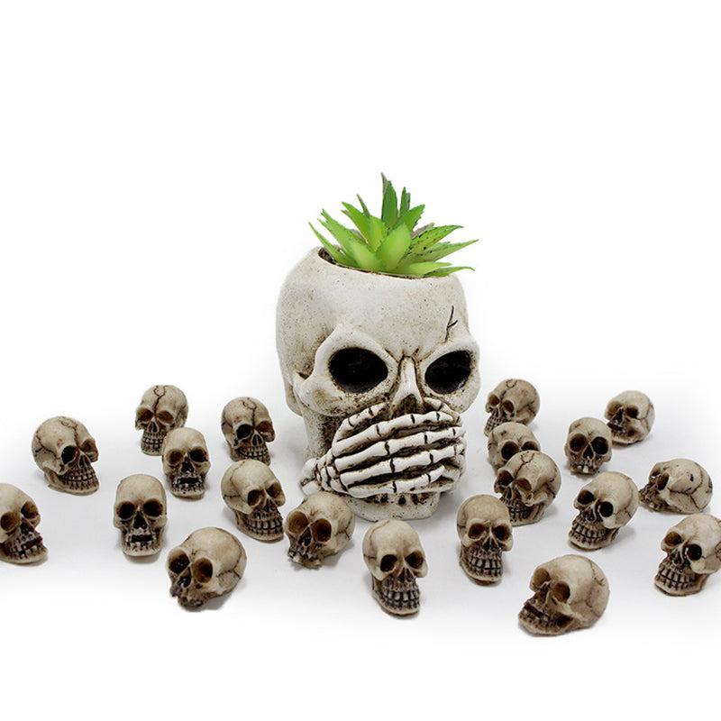 Skull set ornaments