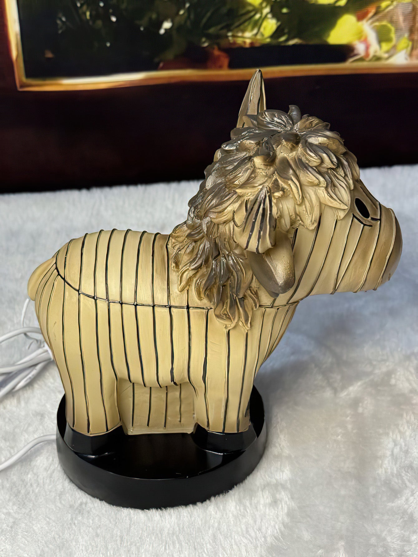 Animal Table Lamp – Creative Resin Night Light - 2 Options