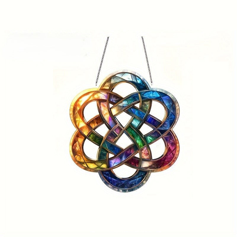 Acrylic disk sun catcher