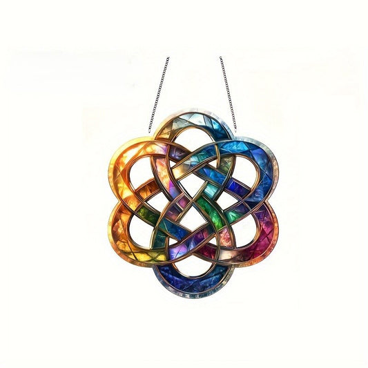 Acrylic disk sun catcher