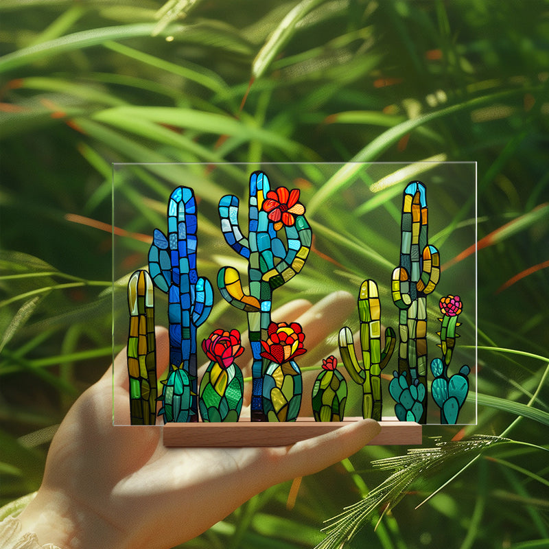 3D flower acrylic display stand
