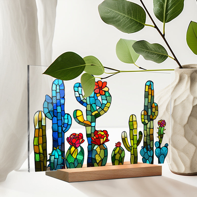 3D flower acrylic display stand