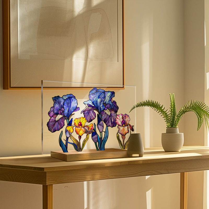 3D flower acrylic display stand