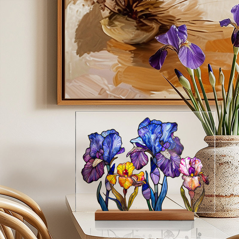 3D flower acrylic display stand