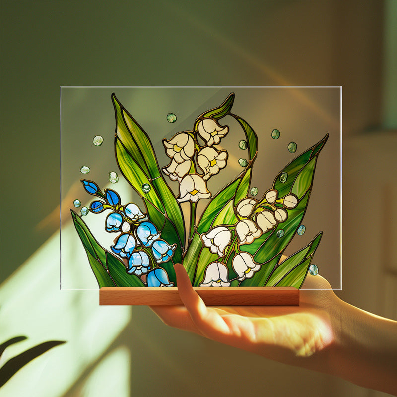 3D flower acrylic display stand