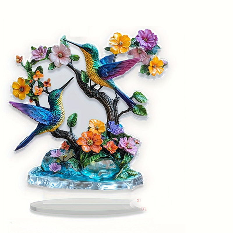 Acrylic glass style decorative ornaments