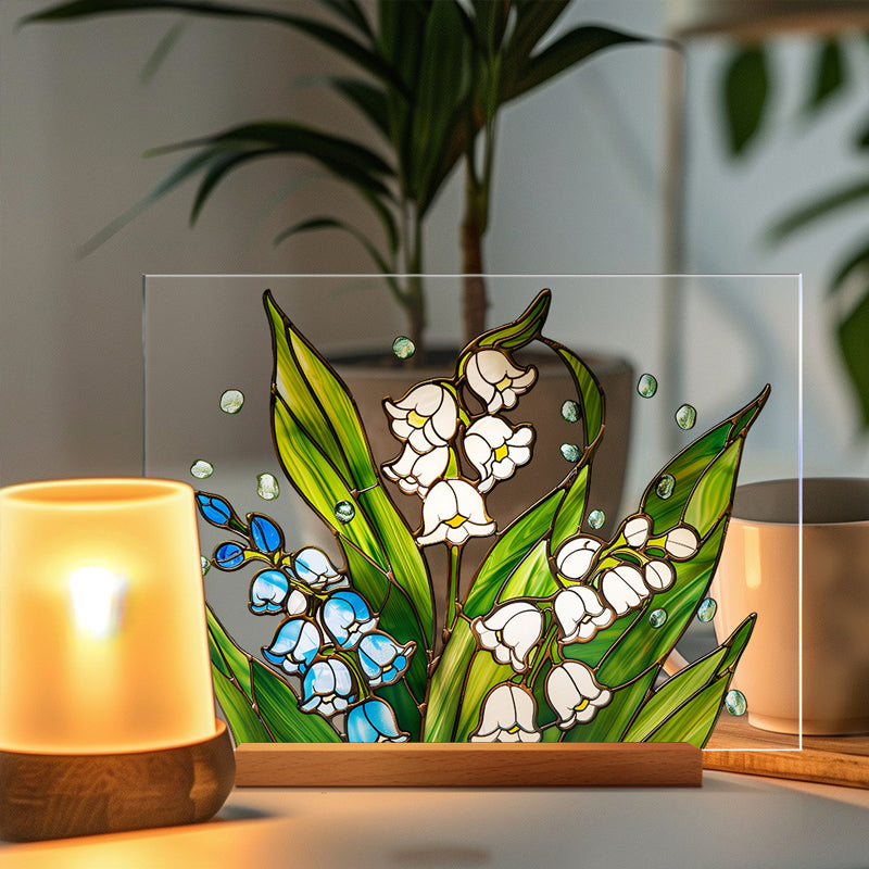 3D flower acrylic display stand