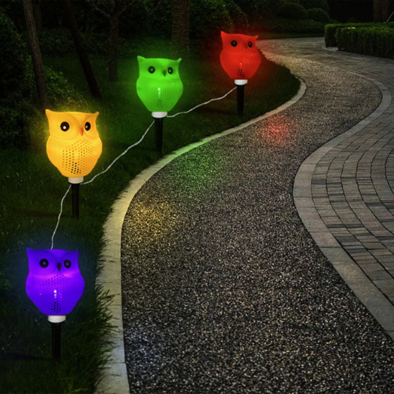 8 Owl/Mushroom Solar Powered Stake Solar Lights - 2 option